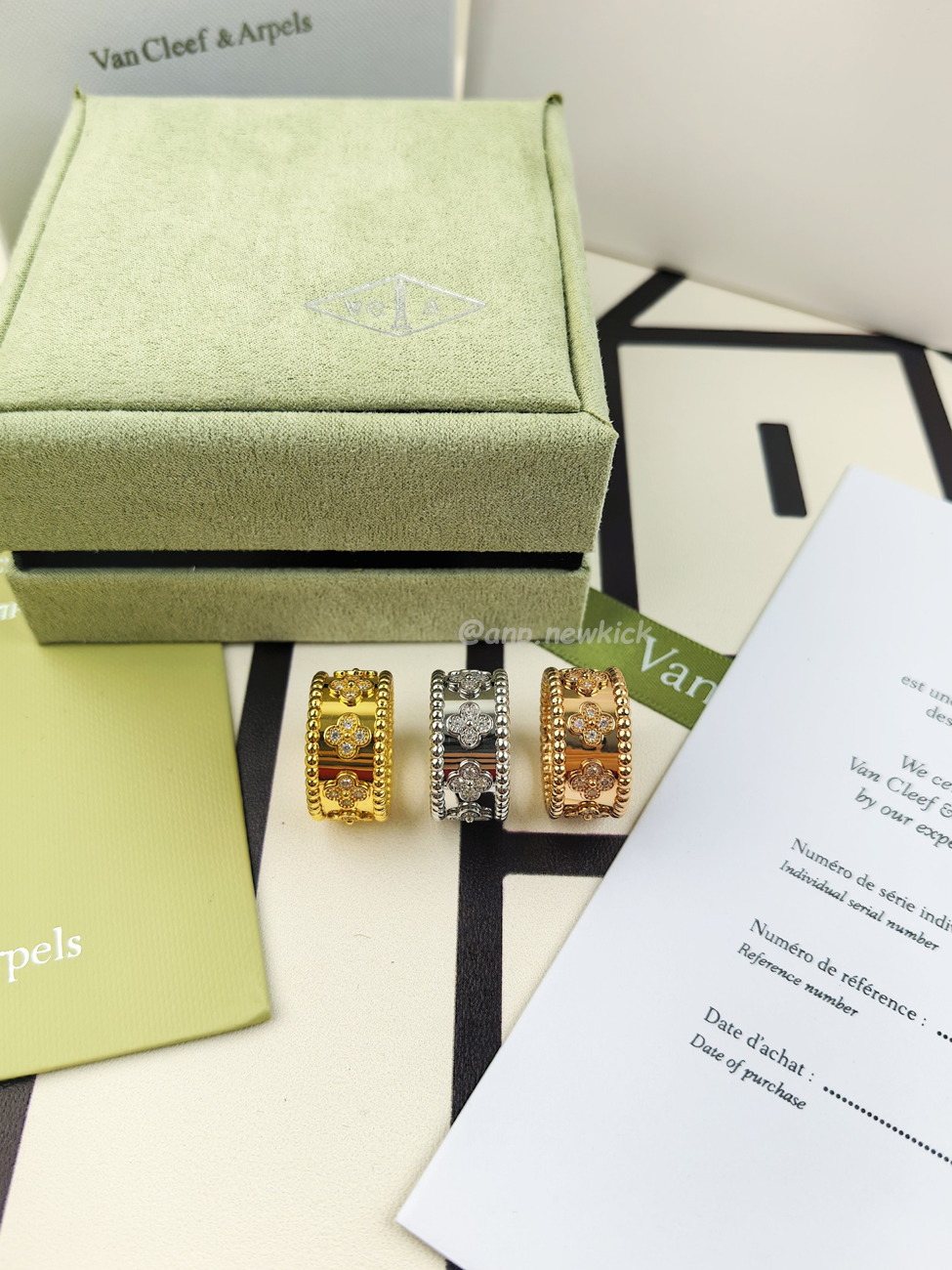 Van Cleef Arpels Full Diamond Ring (7) - www.newkick.vip